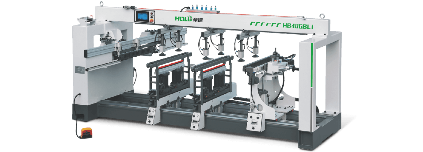 HB406BLi木工鉆床（四排鉆）